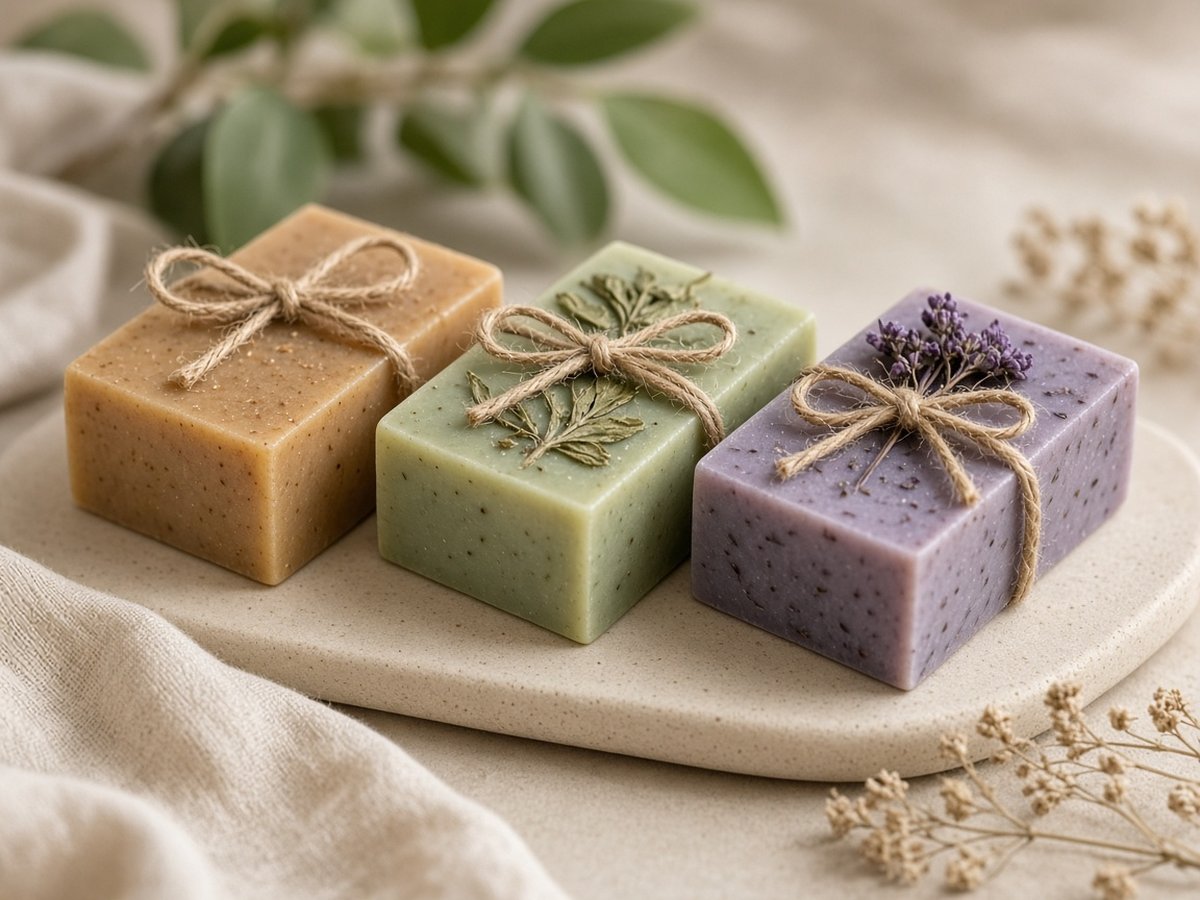 Botanical soap gift set