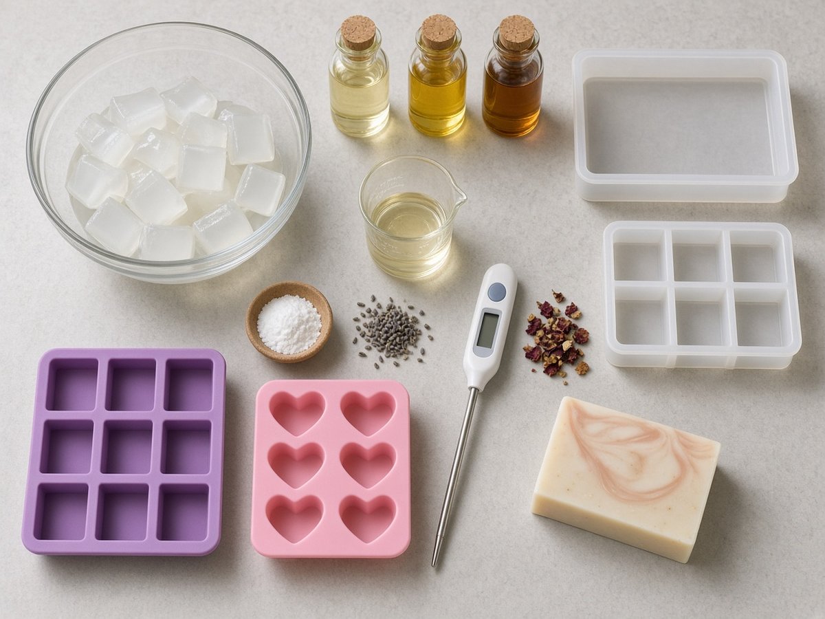 Melt and pour soap starter kit